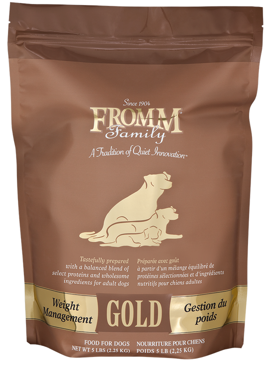 FROMM GOLD WEIGHT CONTROL DOG FOOD