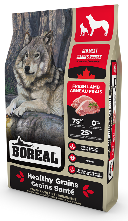 BOREAL HEALTHY GRAINS RED MEAT - DOG FOOD