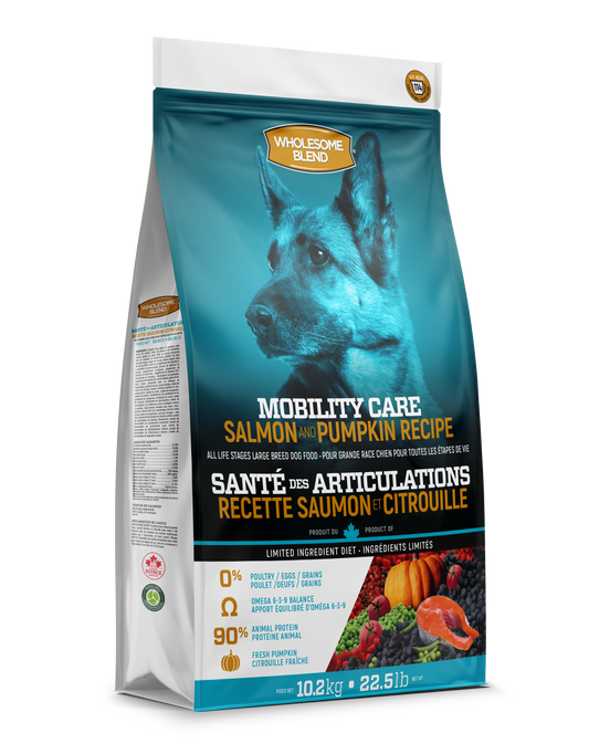WHOLESOME BLEND LARGE BREED MOBILITY CARE SALMON - DOG FOOD